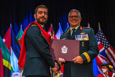 22 June 2022: Presentation of Diplomas and Awards to JCSP 48 at the CFC