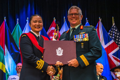 22 June 2022: Presentation of Diplomas and Awards to JCSP 48 at the CFC