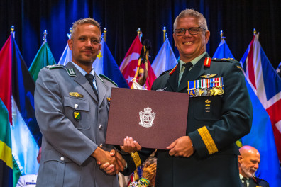 22 June 2022: Presentation of Diplomas and Awards to JCSP 48 at the CFC