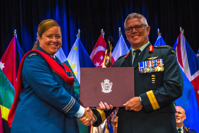 22 June 2022: Presentation of Diplomas and Awards to JCSP 48 at the CFC