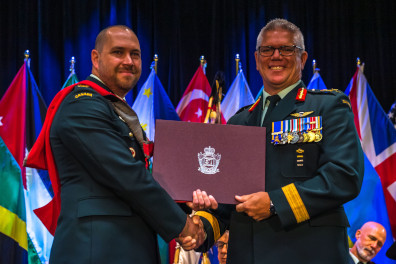 22 June 2022: Presentation of Diplomas and Awards to JCSP 48 at the CFC