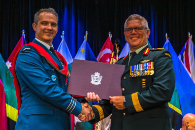 22 June 2022: Presentation of Diplomas and Awards to JCSP 48 at the CFC