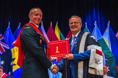 22 June 2022: Presentation of Diplomas and Awards to JCSP 48 at the CFC