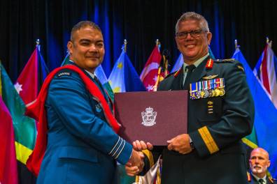 22 June 2022: Presentation of Diplomas and Awards to JCSP 48 at the CFC