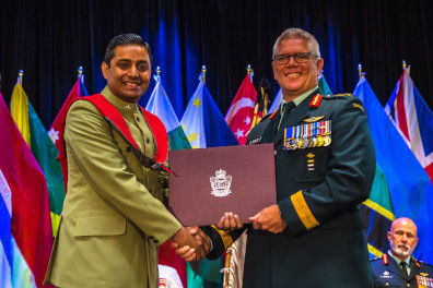 22 June 2022: Presentation of Diplomas and Awards to JCSP 48 at the CFC