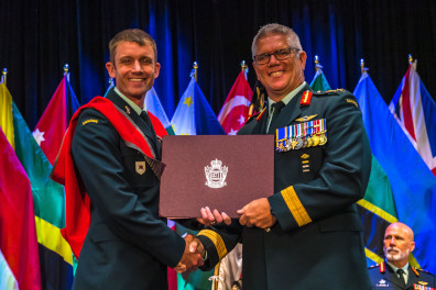 22 June 2022: Presentation of Diplomas and Awards to JCSP 48 at the CFC