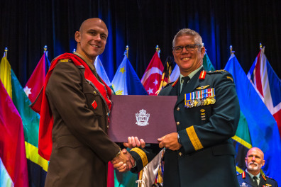 22 June 2022: Presentation of Diplomas and Awards to JCSP 48 at the CFC