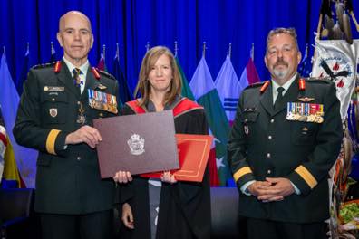 23 June 2023: RMC Convocation for JCSP 49 and NSP 15 at the CFC