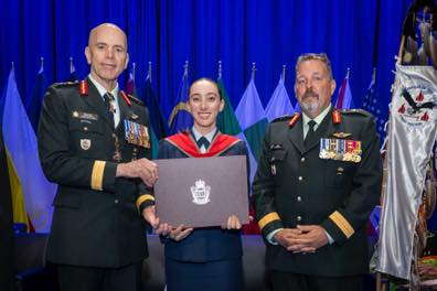 23 June 2023: RMC Convocation for JCSP 49 and NSP 15 at the CFC