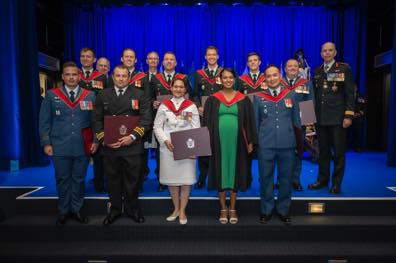 23 June 2023: RMC Convocation for JCSP 49 and NSP 15 at the CFC