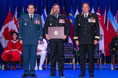 21 June 2024: Presentation of Diplomas and Awards to JCSP 49 DL at the CFC
