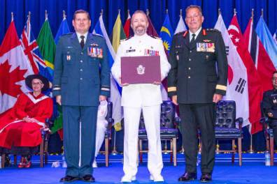 21 June 2024: Presentation of Diplomas and Awards to JCSP 49 DL at the CFC