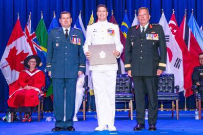 21 June 2024: Presentation of Diplomas and Awards to JCSP 49 DL at the CFC